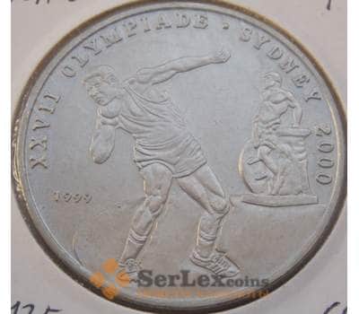 Монета Республика Конго 100 франков 1999 КМ35 Толкание Ядра арт. С02793