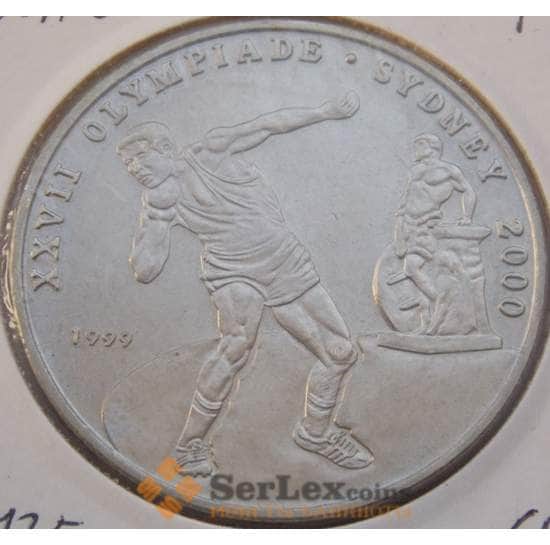 Республика Конго 100 франков 1999 КМ35 Толкание Ядра арт. С02793
