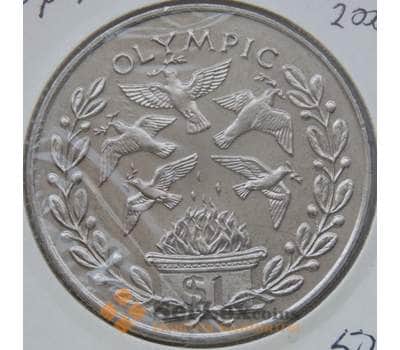 Монета Сьерра-Леоне 1 доллар 2008 Олимпийские игры Пекин арт. С02840
