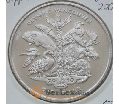 Монета Сьерра-Леоне 1 доллар 2009 Олимпийские игры Ванкувер арт. С02841