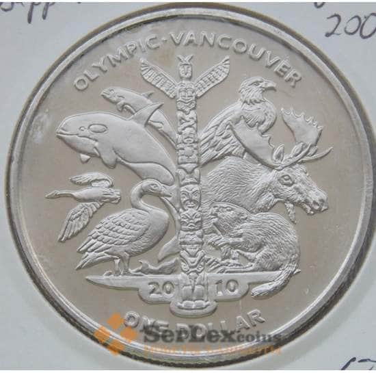 Сьерра-Леоне 1 доллар 2009 Олимпийские игры Ванкувер арт. С02841