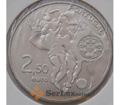 Монета Португалия 2,5 евро 2010 КМ797а Футбол арт. С02836
