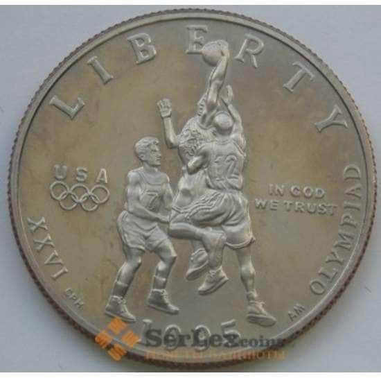 США 1/2 доллара 1995 КМ257 Баскетбол арт. С02860