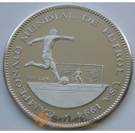 Экваториальная Гвинея 1000 франков 1993 Футбол арт. С02861