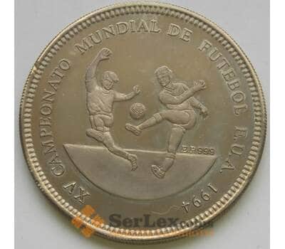 Монета Сан-Томе и Принсипи 1000 добра Футбол 2 игрока арт. С02870