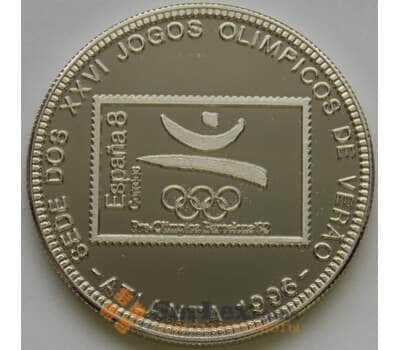 Монета Сан-Томе и Принсипи 1000 добра 1983 Атланта эмблема арт. С02869