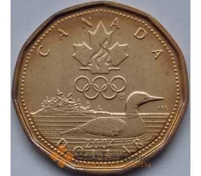 Монета Канада 1 доллар 2004 Олимпийские игры Афины UNC арт. С02882