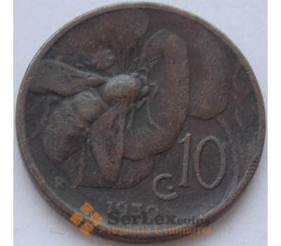 Монета Италия 10 чентезимо 1919-1937 КМ60 арт. С02920