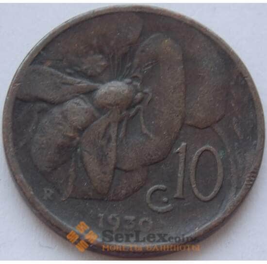 Италия 10 чентезимо 1919-1937 КМ60 арт. С02920