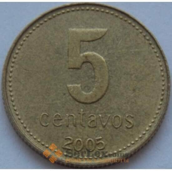 Аргентина 5 сентаво 2006-2011 КМ109b арт. С02925