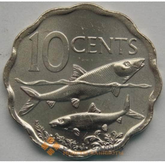 Багамские острова 10 центов 2007-2010 UNC КМ219 арт. С02928