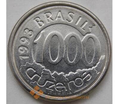 Монета Бразилия 1000 крузейро 1992-93 КМ626 арт. С02940