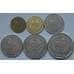 Монета Киргизия Набор 10 тыйын -10 сом 2008-2009 UNC арт. С03039