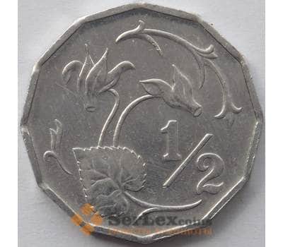 Монета Кипр 1/2 цента 1983 КМ52 UNC (J05.19) арт. 15123
