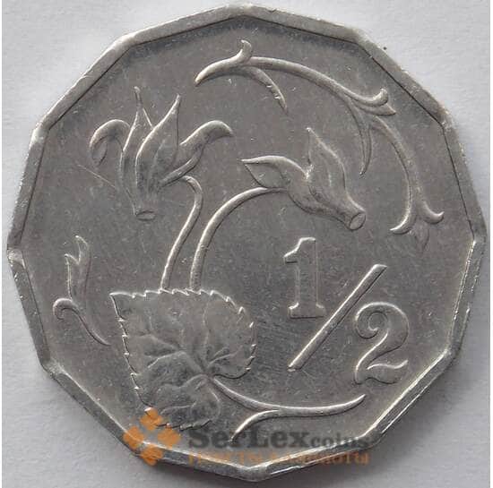 Кипр 1/2 цента 1983 КМ52 UNC (J05.19) арт. 15123