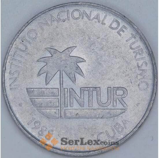 Куба 10 сентаво 1988 КМ416 VF арт. 57705 Куба 10 сентаво 1988 КМ416 VF арт. 57705