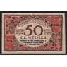 Франция Торговая Палата Ницца 50 сантимов 1917 VF арт. 52081