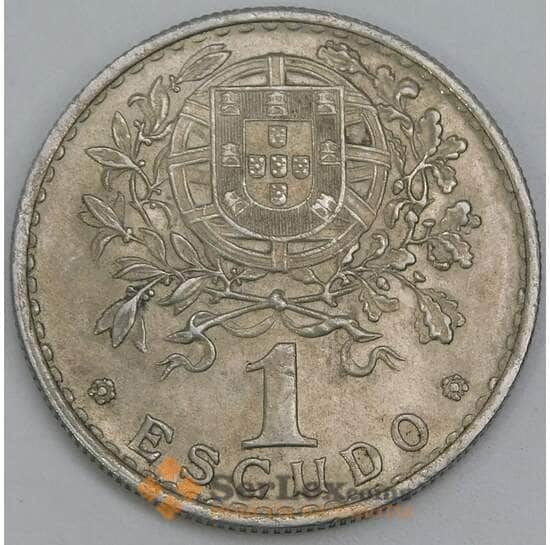 Португалия 1 эскудо 1964 КМ578 AU арт. 56082