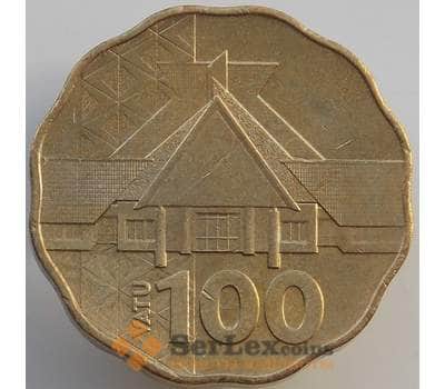 Монета Вануату 100 вату 2015 UC5 aUNC арт. 14037
