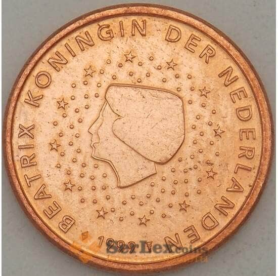 Нидерланды 1 евроцент 1999 UNC (n17.19) арт. 21155