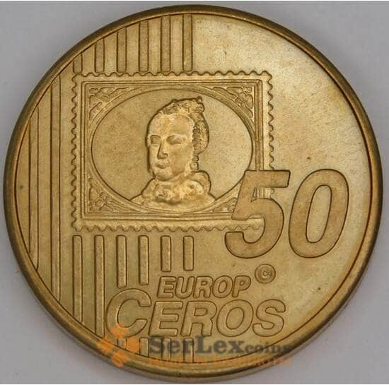 Лихтенштейн 50 центов 2004 aUNC арт. 53297