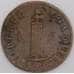 Гаити монета 1 сантим 1831 AN28 КМА21 VF+ арт. 45726