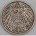 Германия монета 1 марка 1907 А КМ14 ХF арт. 45750