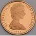 Новая Зеландия 1 цент 1974 КМ31 Proof арт. 46521