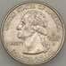 Монета США 25 центов 2002 P КМ333 XF Луизиана арт. 18907