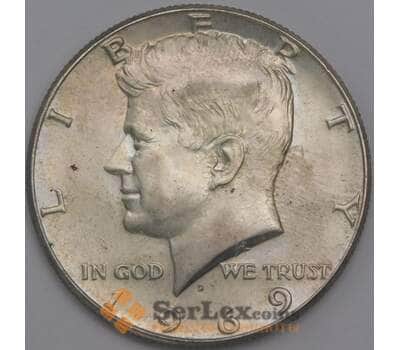 США монета 1/2 доллара 1969 D КМ202а aUNC Кеннеди арт. 43124