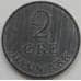 Монета Дания 2 эре 1967 КМ840.2 VF арт. 6655