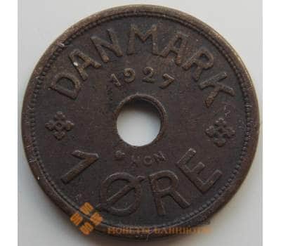Монета Дания 1 эре 1926-1940 КМ826.1 VF арт. 6652