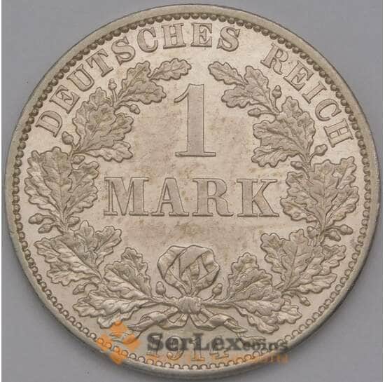 Германия монета 1 марка 1914 А КМ14 UNC  арт. 36703