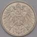 Монета Германия 1 марка 1914 А КМ14 UNC Серебро  арт. 36703