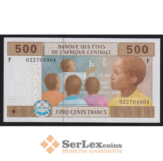 Экваториальная Гвинея 500 франков 2002 Р506Fa UNC арт. 52182