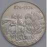 Исландия монета 1000 крон 1974 КМ21 UNC арт. 44550