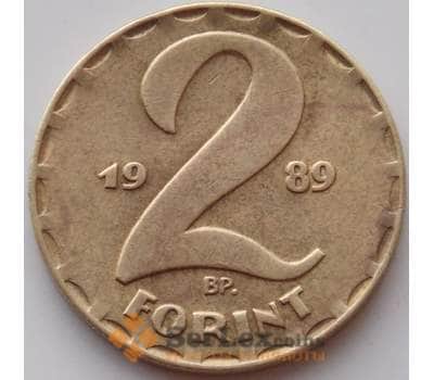 Монета Венгрия 2 форинта 1989 КМ591 XF арт. 13255