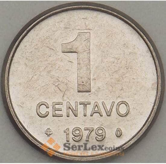 Бразилия 1 сентаво 1979 КМ589 AU Соя (J05.19) арт. 18228