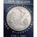 Новая Зеландия 1 доллар 1969 КМ40 UNC Джеймс Кук в коробке арт. 56738