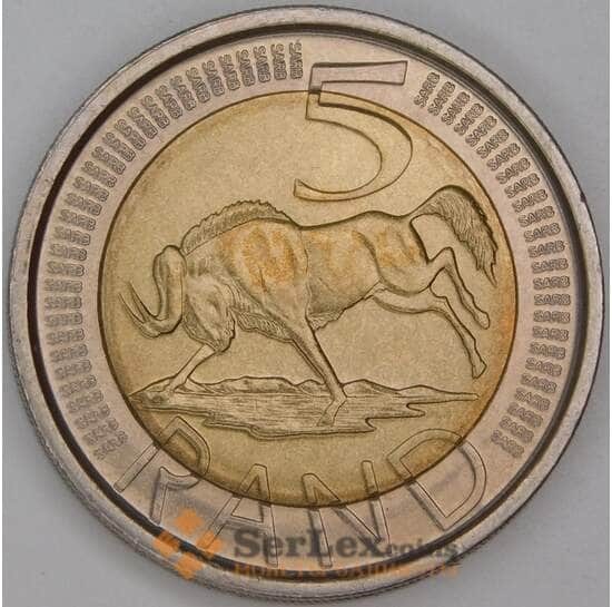 Южная Африка ЮАР 5 рандов 2005 КМ297 UNC арт. 54790