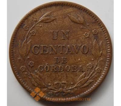Монета Никарагуа 1 сентаво 1938 КМ11 VF арт. 7173