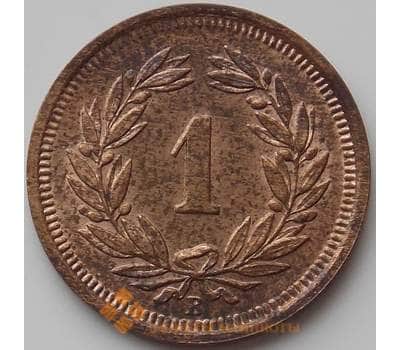 Монета Швейцария 1 раппен 1929 КМ3 aUNC арт. 11835