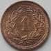 Монета Швейцария 1 раппен 1929 КМ3 aUNC арт. 11835