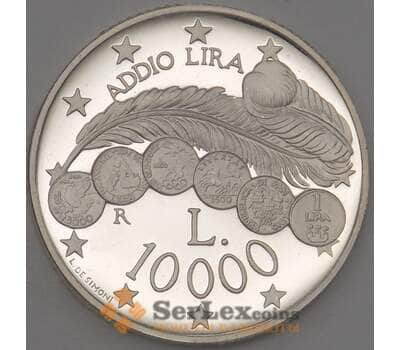 Монета Сан-Марино 10000 лир 2001 КМ437 Proof (n17.19) арт. 21406