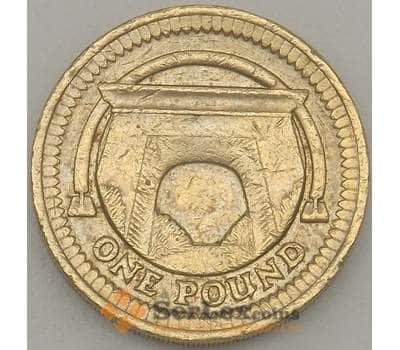 Монета Великобритания 1 фунт 2006 КМ1059 XF Египетская арка (n17.19) арт. 20057
