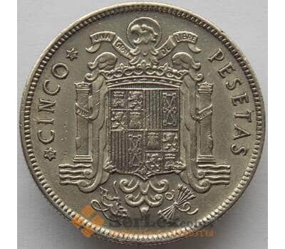 Монета Испания 5 песет 1949 КМ778 XF Франко (J05.19) арт. 15218