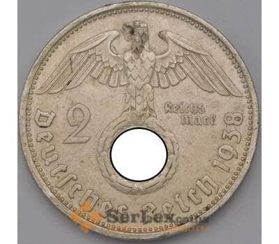 Монета Германия 2 марки 1938 В КМ93  арт. 36770