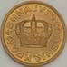 Монета Югославия 1 динар 1938 КМ19 UNC (n17.19) арт. 21619