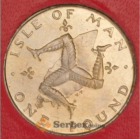 Мэн 1 фунт 1980 АА ТТ КМ44 BU бокс арт. 56044 Мэн 1 фунт 1980 АА ТТ КМ44 BU бокс арт. 56044