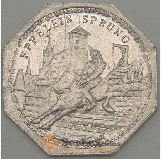 Германия Нюрнберг 20 пфеннигов 1921 Proof EPPELEIN SPRUNG (j05.19) арт. 19946